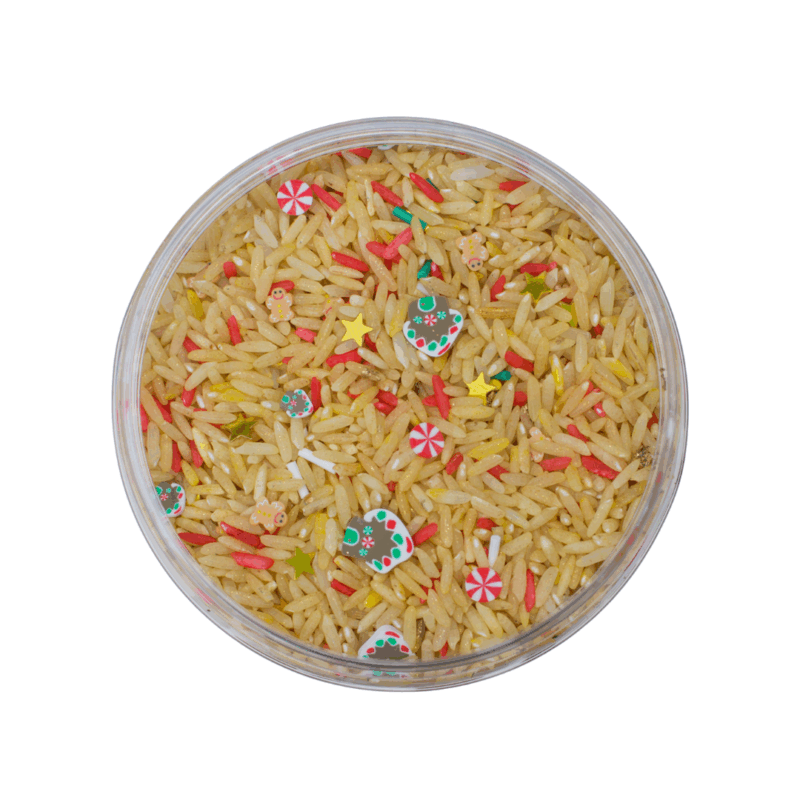 Speelrijst - Sensory - Spelen - Ontprikkelen - Sensorisch spel